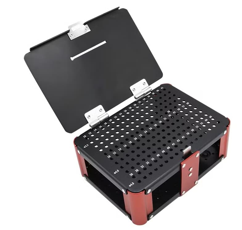 Cortical Screw Racks and Rack Support