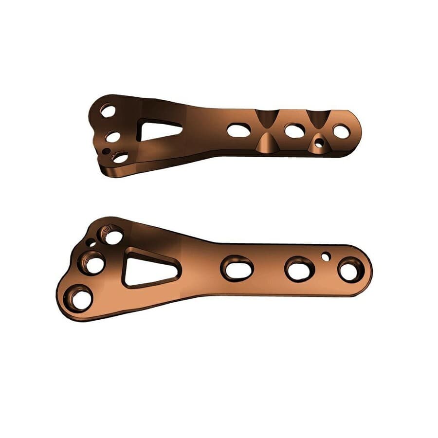 Anatomical locking CBLO plate 35 | LEFT | L 70 | Ti