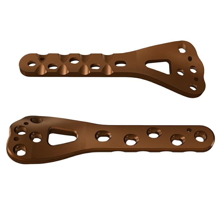 Anatomical locking CBLO plate 35 | LEFT | L 100 | Ti