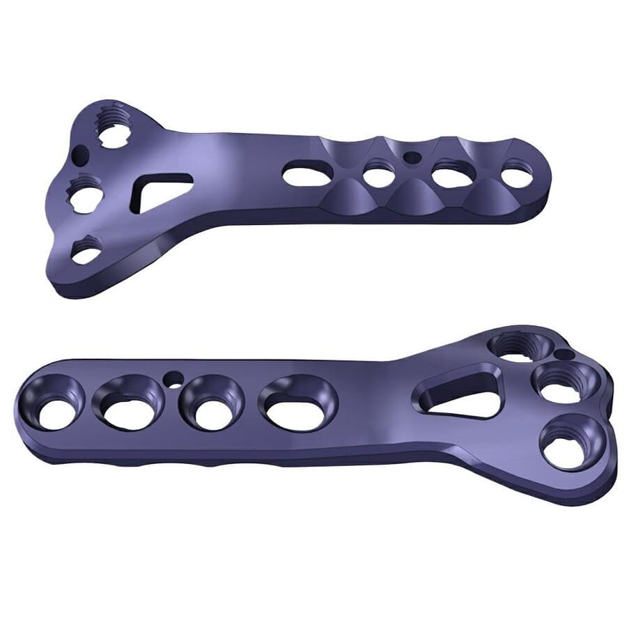 Anatomical locking CBLO plate 27 | RIGHT | L 45 | Ti