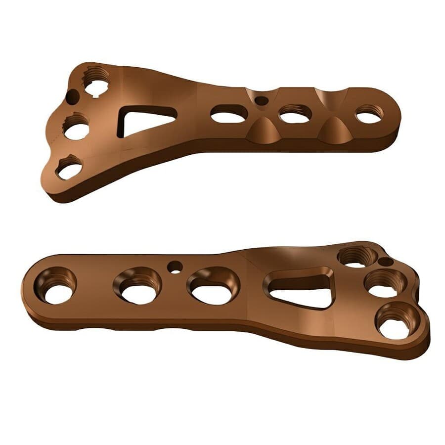 Anatomical locking CBLO plate 35 | RIGHT | L 56 | Ti