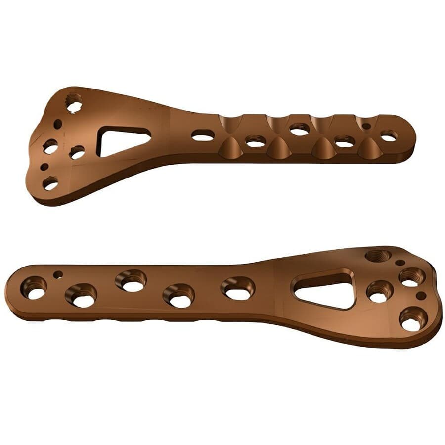 Anatomical locking CBLO plate 35 | RIGHT | L 100 | Ti