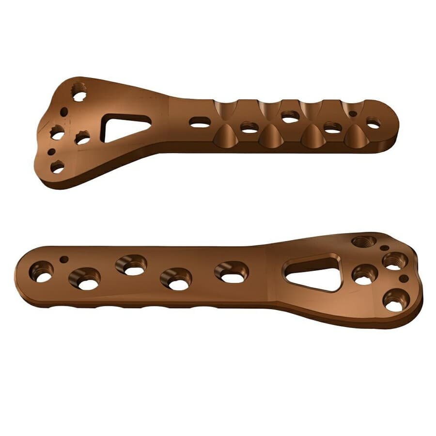 Anatomical locking CBLO plate 35 broad | RIGHT | L 100 | Ti